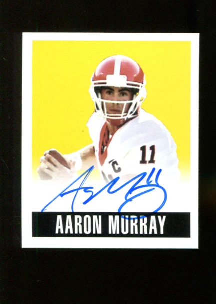 Aaron Murray 2014 Leaf Originals AM1 79/99 UGA Bulldogs 5225 - Image 1 of 1