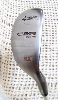 Maltby C.E.R. 851HS 23* Degree 4 Hybrid Iron 39" RH ~ Reg Flex Graphite Shaft - Image 1 of 4