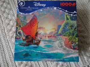 Rompecabezas Disney Thomas Kinkade MOANA 1000 piezas nuevo - Imagen 1 de 2
