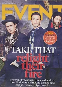 TAKE THAT - GARY BARLOW - MAIL ON SUNDAY EVENT MAG 2017 - Picture 1 of 3