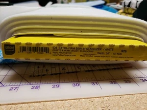 Estabilizador de costura extra firme Pellon #926, 15 yardas (perno completo) - Imagen 1 de 2