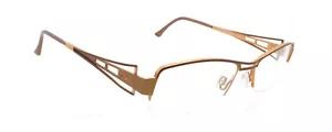 Neu authentische Cazal MOD.4159 KOL.004 Deutschland Bronze Gold Sand Metall Brille - Bild 1 von 7