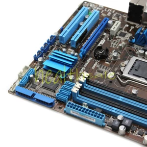 One ASUS P7H55D-M PRO Socket 1156 Micro ATX MotherBoard Intel H55 Used - Picture 1 of 3