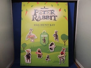 New Peter Rabbit Set 12 Character Signs Birthday Room Decoration Egg Hunt - Foto 1 di 8