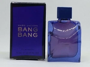 Mini Perfume- BANG BANG  MARC JACOBS - EDT - for man Miniature 5 ml = 0.17 fl.oz - Picture 1 of 8