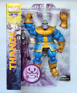 Diamond Select Marvel Comics THANOS & DEATH Collector Action Figure NIB - Picture 1 of 2