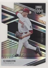 2020 Panini Elite Extra Edition 203rd Decade Die-Cut /203 CJ Van Eyk #42