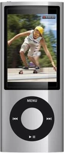 Apple iPod Nano 5th Generation Gen 16GB Silver - MP3 MP4 Music Player Bundle - Picture 1 of 1