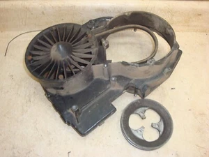 1989 89 90? 88? ARCTIC CAT COUGAR 500 COOLING FAN CASE PULLEY FLYWHEEL HOUSING - Bild 1 von 8
