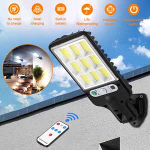 Outdoor LED Solar Wash Wall Lights White Color Landscape Walkway Backyard Lamp - Picture 1 of 14