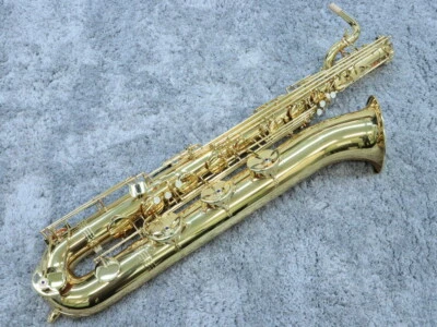 Jupiter JBS-1000 Baritone Saxophone Yellow Brass Gold Lacquered with Case - Image 1 of 4