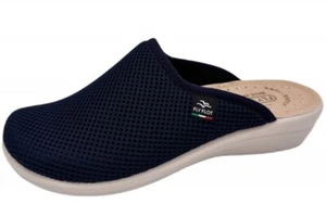 Fly Flot Damen Hausschuhe Pantoffel Blau 330019-05 - Bild 1 von 3
