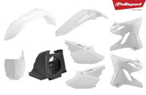 KIT PLÁSTICO YAMAHA RESTYLE YZ 125 YZ 250 2002 - 2014 MOTOCROSS BLANCO - Imagen 1 de 1