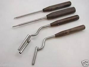 Lot Of 4 Aesculap Orthopedic Neuro Caspar Surgical Insturments b175-6 - Picture 1 of 10