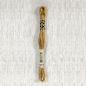 DMC Stranded Cotton - 3045 - Dark Yellow Beige - Picture 1 of 1