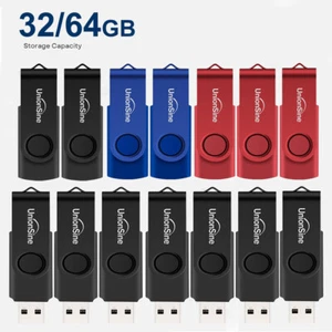 3/5/10x USB Stick Flash Drive Speicherstick 32GB 64GB Pendrive U-Disk für PC Mac - Bild 1 von 15