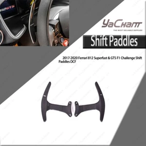 Dry Carbon F1 Challenge Shift Paddles For 2017-2020 Ferrari 812 Superfast & GTS - Picture 1 of 20