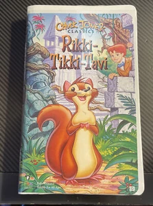 RIKKI-TIKKI-TAVI Vhs Video Tape 1975 Chuck Jones Classics Animated Cartoon Test - Picture 1 of 3