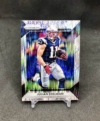 2016 Prizm Julian Edelman SHOCK PRIZM SP No. 42 RARE! 3X SUPER BOWL CHAMPION 👑 - Image 1 of 4