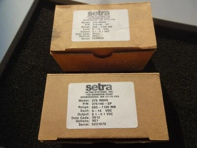 Setra Barometric Sensors Model 276 ROHS  P/N 276140-SP - Image 1 of 4
