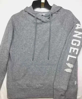 Sudadera pulóver con capucha Victoria's Secret para mujer talla Logo de ángel gris S nuevo con etiquetas Foto 1 de 4