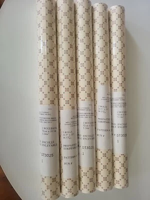 5 rollos de papel tapiz acuarela horizonte horizontal país floral, 56 pies cuadrados una pieza Foto 1 de 4