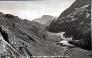 CARTOLINA Pian e Lago di fedaia verso il Monte Civetta 1953 n. 257 - Picture 1 of 2