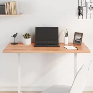 Natural Radiance: Oak-Inspired Light Brown Treated Solid Wood Table Top - Picture 1 of 6