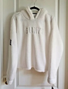 Damen NFL New York Giants DKNY Sport weiß gemütlich Pullover Hoodie Größe XXL NEU - Bild 1 von 6