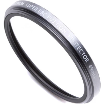New Fuji FUJIFILM 49mm Protector Filter (Silver), USA Authorized Dealer #31284 - Image 1 of 2