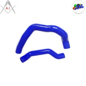Blue For Alfa Romeo 147 156 GT 1.9 JTD MJT JTDM Silicone Intercooler Boost Hose - Picture 1 of 3