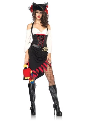 Fantasias piratas femininas piratas Saucy Wench adultas  - Imagem 1 de 2