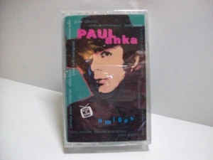 PAUL ANKA Amigos SEALED 1996 Cassette Tape Jazz Blues Pop Ricky Martin Diana - Picture 1 of 6