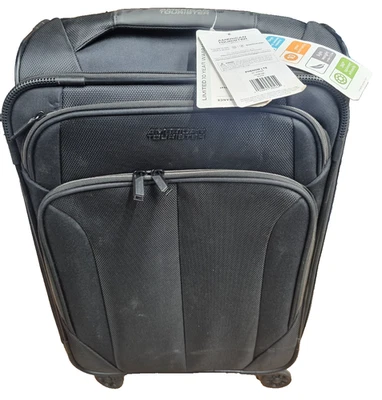 American Tourister Phenom Softside Spinner Suitcase - Black - Image 1 of 4