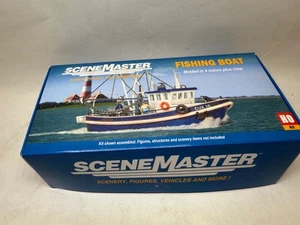 Walthers Scene Masters Ho Scale Fishing Boat #949-11016 Kit - Picture 1 of 8