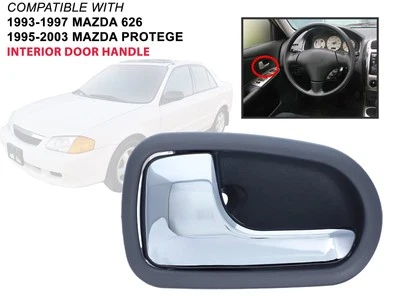 Manija de puerta interior delantera trasera para 95-03 Protege Mazda 626 conductor lado izquierdo Foto 1 de 4