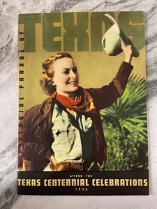 Pictorial Parade of Texas Attend the Texas Centennial Celebrations VTG SC 1936 - Picture 1 of 4