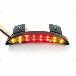 Rear Brake Tail Turn Signals Light LED Smoke Fits For Harley Iron 883 2009-2016 - Picture 1 of 12