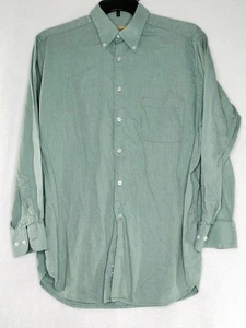 Camisa con botones Tricots St Raphael para hombre manga larga grande lisa aguamarina - Imagen 1 de 5