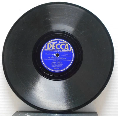 In Ole Oklahoma/Ragtime Cowboy Joe/Pinky Tomlin (10", 78 rpm, Decca, 2014) Foto 1 de 2