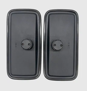 2x retrovisores exteriores retrovisores camión excavadora tractor maquinaria de construcción 375x185mm ø14-23mm - Imagen 1 de 10