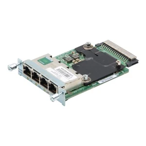 Cisco EHWIC-4ESG 4-Port RJ-45 Gigabit ISR G2 2900 3900 Router Switch Module - Bild 1 von 2