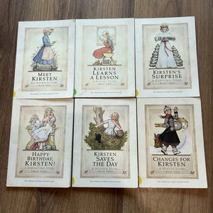 Vtg First Edition Kirsten American Girl Set Books 1-6 Pleasant Company - Picture 1 of 8