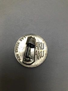 Vintage 1960's Stardust Casino Hotel Aku Aku Tiki Good Luck Token - Las Vegas NV - Picture 1 of 2