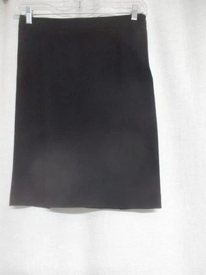 Falda lápiz Lafayette 148 New York negra mezcla lana cremallera lateral talla 6 Foto 1 de 4