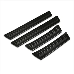 Ajuste para Jeep Grand Cherokee alféizar de puerta exterior placa de desgaste cubierta embellecedor negro - Imagen 1 de 8