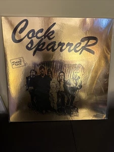 COCK SPARRER SELF TITLED LP 2022 IMPORT VINYL GOLD FOIL COVER PUNK/OI! - Picture 1 of 6