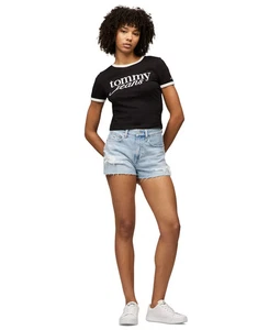 Tommy Hilfiger Jeans NEU mit Etikett Hot Pant Shorts / Größe 30 / Distressed / Raw Hem - Bild 1 von 7