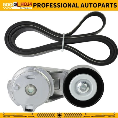 Serpentine Belt Tensioner Kit With Pulley For Buick Chevy Gmc Hummer Isuzu Saab - Image 1 of 4