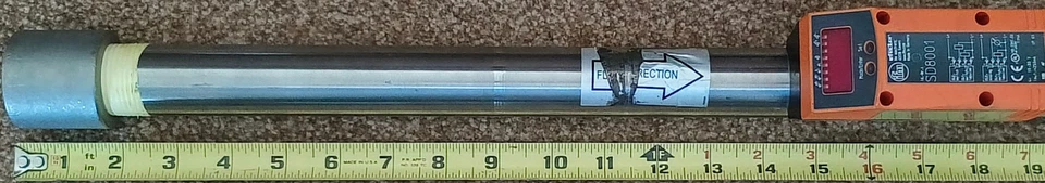 IFM Efector SD8001 Compressed Air Meter Sensor 1" NPT Flow SDN11DGXFPKG/US-100 - Image 1 of 4